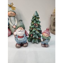 Gardenya Noel ( Yılbaşı ) Biblo 3 ' Lü Set Model 1