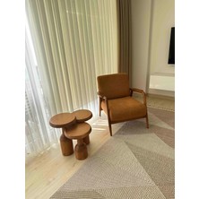 Kimahome Ürgüp Mantar Sehpa 3'lü Set (43 48 53 Cm)