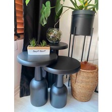 Kimahome Ürgüp Mantar Sehpa 3'lü Set (43 48 53 Cm)