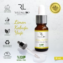 Risenloop Limon Kabuğu Yağı %100 Saf Doğal Seyretilmemiş Uçuçu Yağ 10 ml