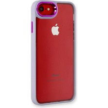 HappyCase  iPhone 7 Kılıf Dora Kapak - Lila