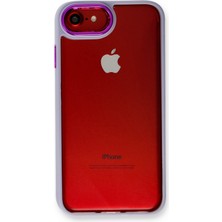 HappyCase  iPhone 7 Kılıf Dora Kapak - Lila