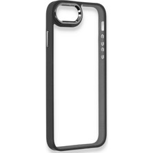 HappyCase  iPhone Se 2020 Kılıf Dora Kapak - Siyah