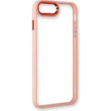 HappyCase  iPhone 6 Plus Kılıf Dora Kapak - Pudra