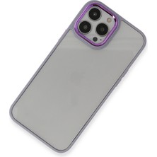 HappyCase  iPhone 14 Pro Max Kılıf Dora Kapak - Lila