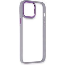 HappyCase  iPhone 14 Pro Max Kılıf Dora Kapak - Lila