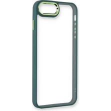 HappyCase  iPhone 6 Plus Kılıf Dora Kapak - Haki Yeşil