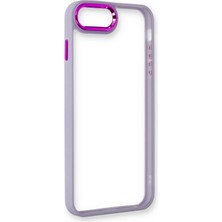 HappyCase  iPhone 6 Plus Kılıf Dora Kapak - Lila