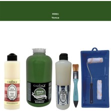 Cadence Banyo Mutfak -  Multi H - 061 Yonca 2000 ml Parlak Yüzey Ast 500 ml Taş Vernik 500 ml  Satenruloset