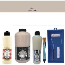 Cadence Banyo Mutfak -  Multi H - 021 S Yulaf 2000 ml Parlak Yüzey Ast 500 ml Taş Vernik 500 ml  Satenruloset