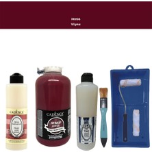 Cadence Banyo Mutfak -  Multi H - 056 Vişne 2000 ml Parlak Yüzey Ast 500 ml Taş Vernik 500 ml  Satenruloset