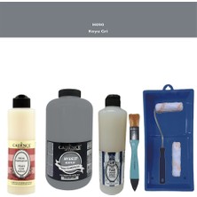 Cadence Banyo Mutfak -  Multi H - 090 Koyu gr i 2000 ml Parlak Yüzey Ast 500 ml Taş Vernik 500 ml  Satenruloset
