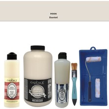 Cadence Banyo Mutfak -  Multi H - 006 Dantel 2000 ml Parlak Yüzey Ast 500 ml Taş Vernik 500 ml  Satenruloset