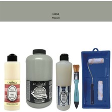 Cadence Banyo Mutfak -  Multi H - 050 Yosun 2000 ml Parlak Yüzey Ast 500 ml Taş Vernik 500 ml  Satenruloset