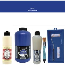 Cadence Banyo Mutfak -  Multi H - 038 Ultramarine 2000 ml Parlak Yüzey Ast 500 ml Taş Vernik 500 ml  Satenruloset