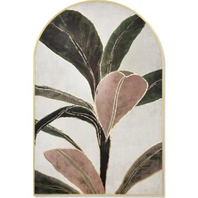 The Mia Botanic Leaf Tablo 60X90 cm