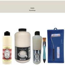 Cadence Banyo Mutfak -  Multi H - 080 Kumtaşı 2000 ml Par Yüzey Ast 500 ml Taş Vernik Mat 500 ml  Satenruloset