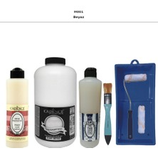 Cadence Banyo Mutfak -  Multi H - 001 Beyaz 2000 ml Par Yüzey Ast 500 ml Taş Vernik Mat 500 ml  Satenruloset