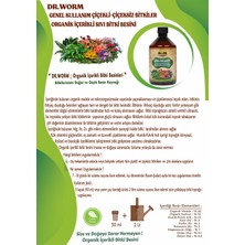 Dr. Worm Çiçekli Çiçeksiz Bitkiler Genel Kullanım Organik İçerikli  Sıvı Bitki Besini (Gübresi) 500 ml