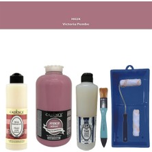 Cadence Banyo Mutfak -  Multi H - 028 V Pembe 2000 ml Par Yüzey Ast 500 ml Taş Vernik Mat 500 ml  Satenruloset