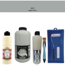 Cadence Banyo Mutfak -  Multi H - 039 Lagun Mavi 2000 ml Par Yüzey Ast 500 ml Taş Vernik Mat 500 ml  Satenruloset