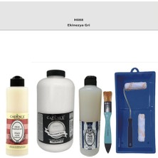 Cadence Banyo Mutfak -  Multi H - 088 Ekinezya gri 2000 ml Par Yüzey Ast 500 ml Taş Vernik Mat 500 ml  Satenruloset