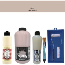 Cadence Banyo Mutfak -  Multi H - 020 Yeni Mocca 2000 ml Par Yüzey Ast 500 ml Taş Vernik Mat 500 ml  Satenruloset