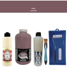 Cadence Banyo Mutfak -  Multi H - 029 Camelot 2000 ml Par Yüzey Ast 500 ml Taş Vernik Mat 500 ml  Satenruloset