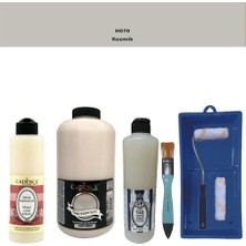 Cadence Banyo Mutfak -  Multi H - 070 Kozmik 2000 ml Par Yüzey Ast 500 ml Taş Vernik Mat 500 ml  Satenruloset