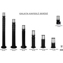 Ucuz Geldi Galata Kafesli Set Üstü Bahçe Lambası Zita Bahçe Aydınlatması  23 Cm Set Üstü Aydınlatma