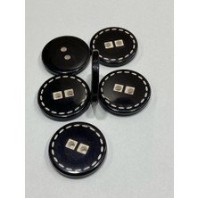 Karan Tuhafiye Kaban Mont Düğmesi / Dikiş Model / 6 Lı Set / 2,3 cm