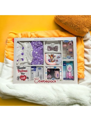 Bebepack Babasının Mor Papatyası 11’li Set
