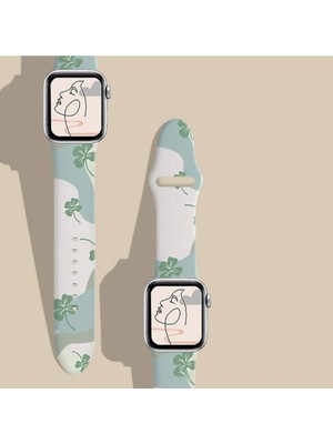 PSGT Psgt silikon Kordon Apple Watch Uyumlu 42-44-45-49MM/SE/ULTRA/ULTRA2/HMS 2024/