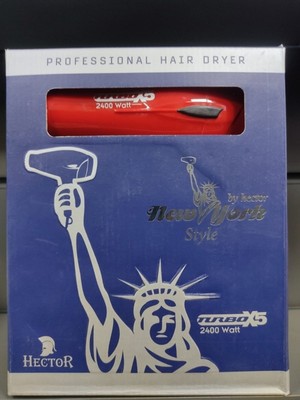 Fön Makinesi Newyork Style Profesyonel Kırmızı Renkli 2400 WATT,,BİGÜZELLİK0604