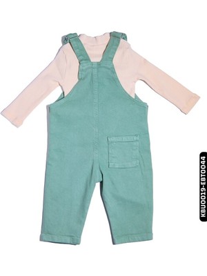 Çikoby Kız Bebek Balıkçı Yaka Tishirt 6-24 Ay 20560