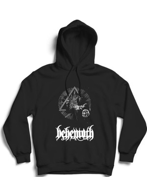 The Fame Behemoth, The Unholly Trinity, Rock Metal Müzik Grup Kapüşonlu Sweatshirt Hoodie