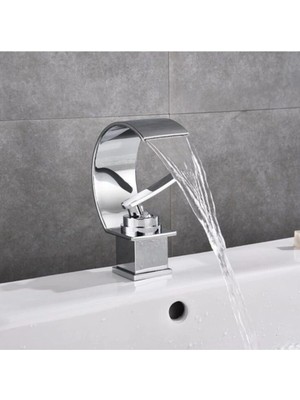 OEM Banyo Lavabo Bataryası Krom Şelale Yeni Model 5 Yıl Garantili
