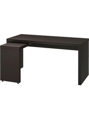 IKEA Çalışma Masası Malm Venge Renk Meridyendukkan Çalışma Masası 151X65