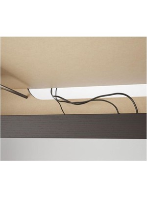 IKEA Çalışma Masası Malm Venge Renk Meridyendukkan Çalışma Masası 151X65