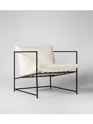 Modern Sillones Portatif Puf Berjer Ev Ofis Cafe Tekli Koltuk