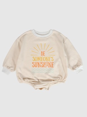 Yhh Kids Bebek Oversize Sweatshirt Zıbın Bej