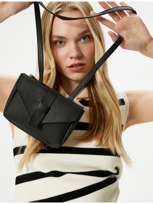 Koton Küçük Çapraz Çanta Askılı Suni Deri