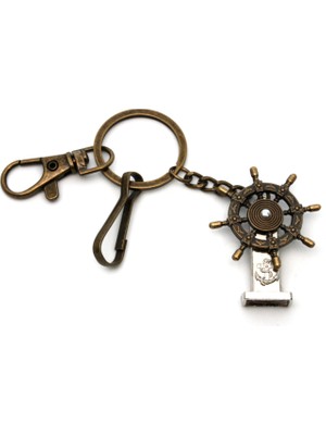 Blora Bronz Döner Dümen Anahtarlık