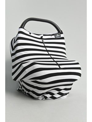 Mamky Fonksiyonel Emzirme ve Puset Örtüsü - Equ-Zebra