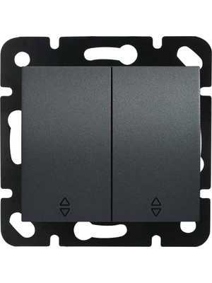 Panasonic Viko Panasonic Thea Blu Komütatör Vavian Füme Renk Çerçevesiz WBTR00115DG-TR