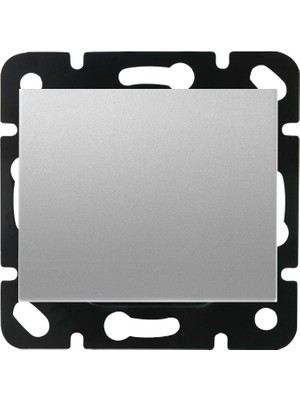 Panasonic Viko Panasonic Thea Blu Anahtar Metalik Beyaz Renk Çerçevesiz WBTR00015MW-TR