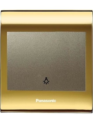 Panasonic Viko Panasonic Thea Blu Light Anahtar, Çerçeve Gold+Dore, Kapak Dore