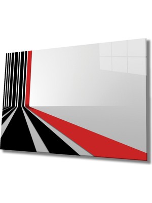 MiraLive  Geometrik Mimari Cam Tablo