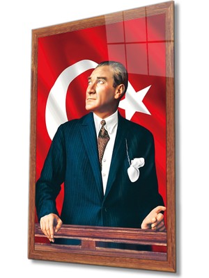 MiraLive  Atatürk Cam Tablo