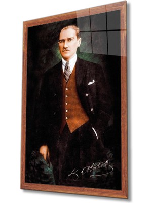 MiraLive  Atatürk Cam Tablo